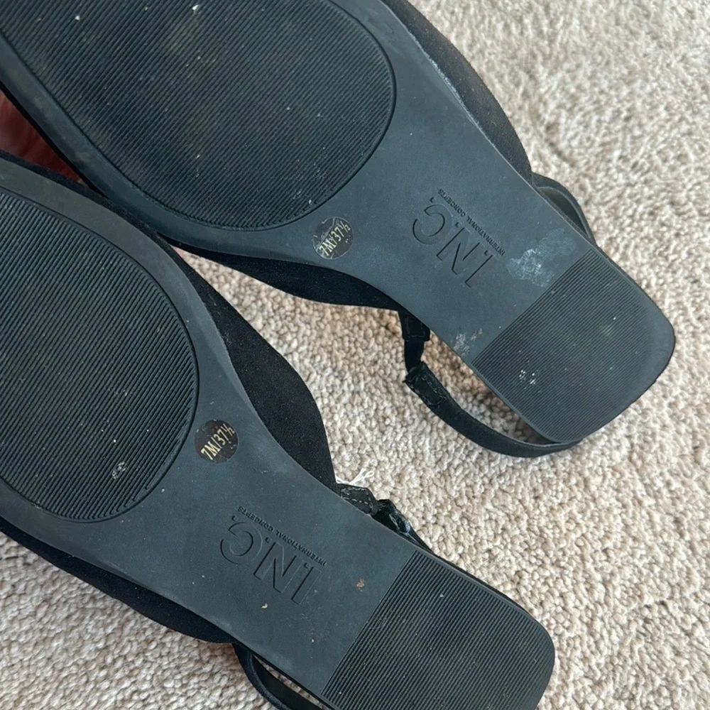INC Melicity embellished slingback flats ￼ - Picture 5 of 6